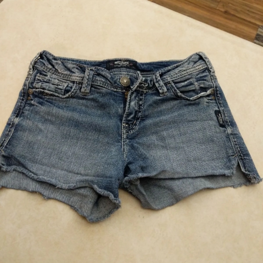 Silver brand shorts